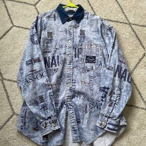 Nautica Vintage Denim Shirt Jacket